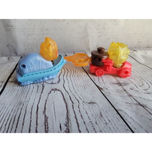 2023 McDonald's Disney Happy Meal Toys Elemental Ember And Bernie Tanker Truck - Picture 5 of 7